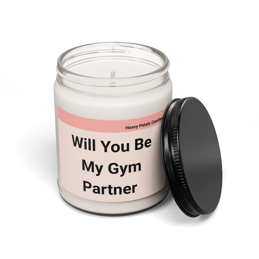 Be My Gym Partner Scented Candle