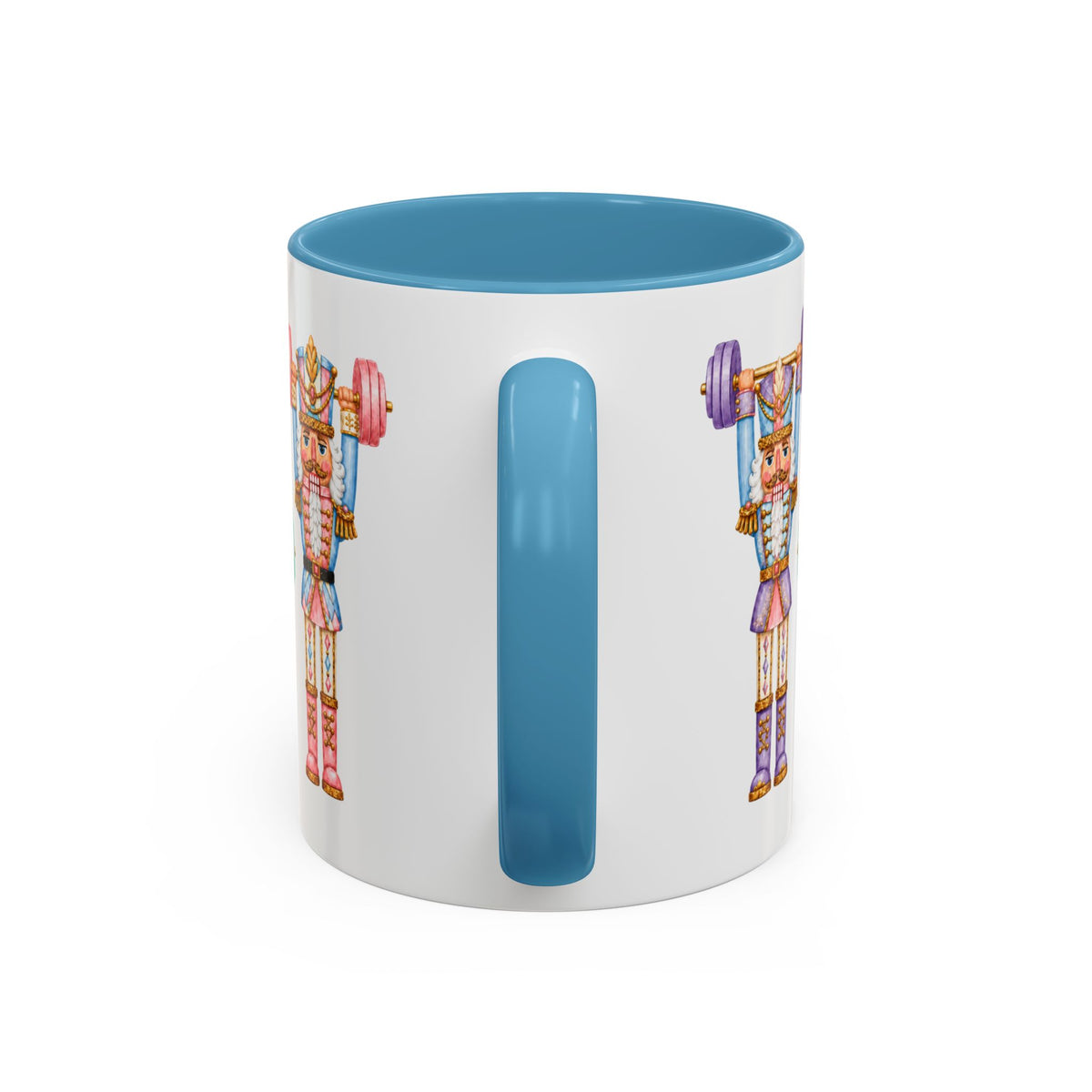 Nutcracker Christmas Weightlifting Mug