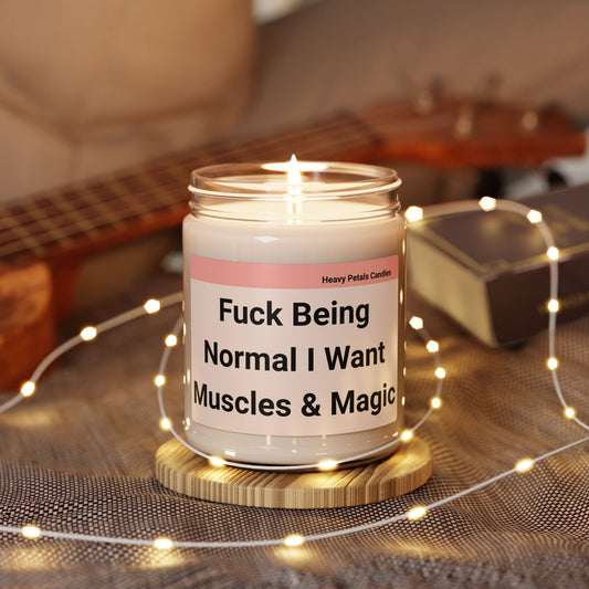 Muscles & Magic Scented Candle