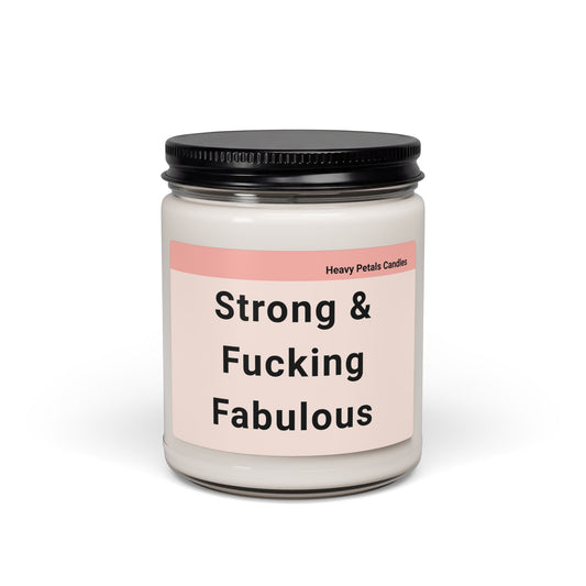 Strong & Fabulous Scented Candle