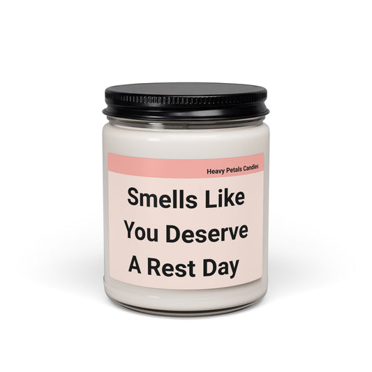 Rest Day Scented Candle