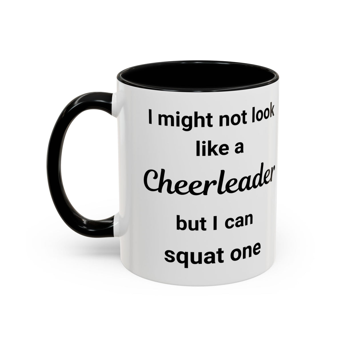 Your Cheerleader Gym Two Tone Mug
