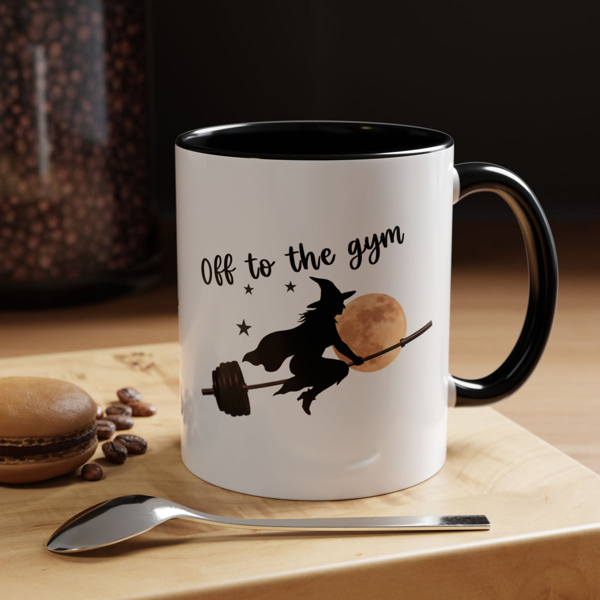 Off to the Gym Two Tone Mug