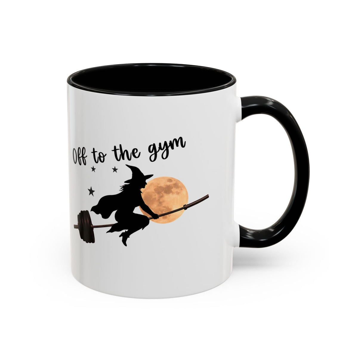 Off to the Gym Two Tone Mug
