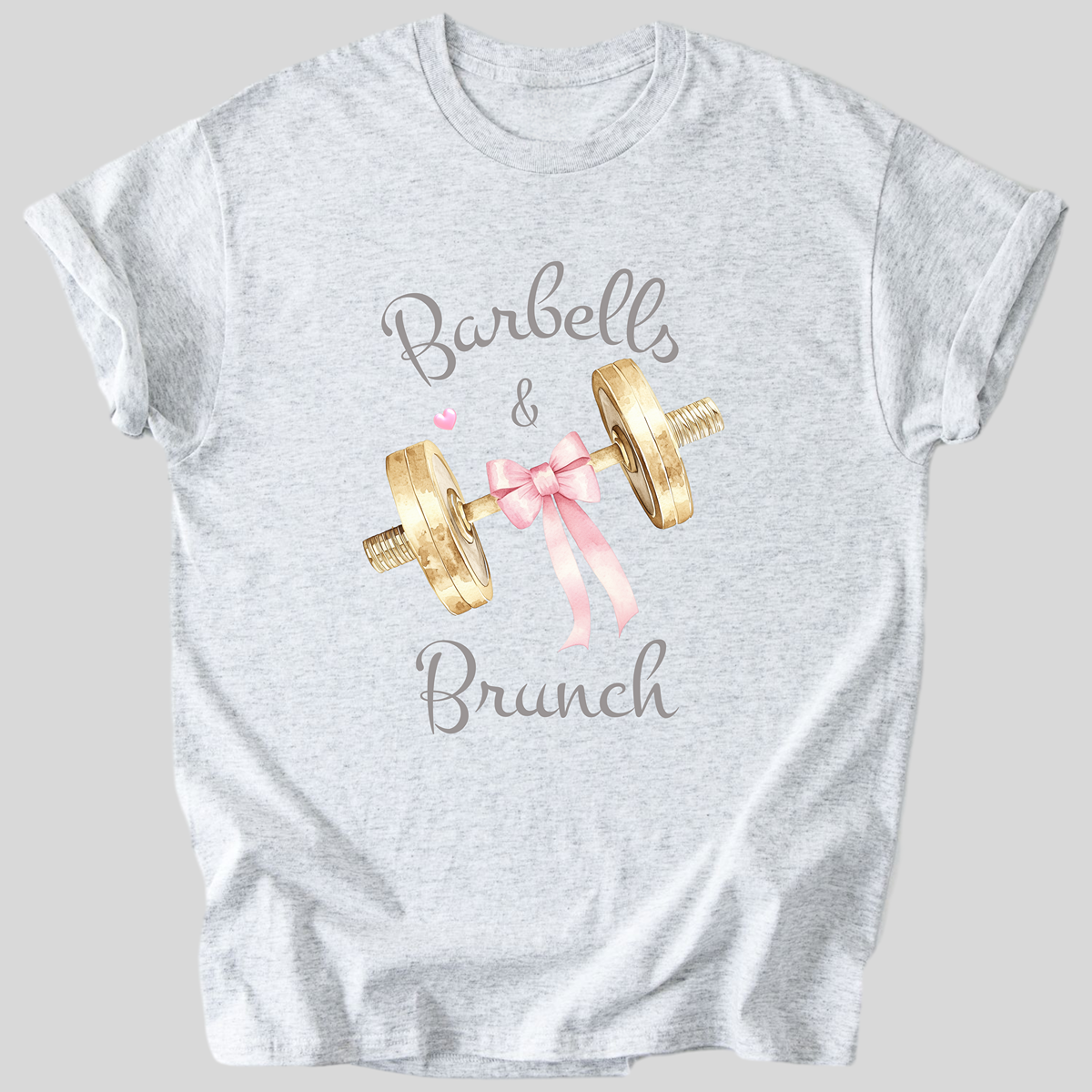 Barbell And Brunch Premium Organic Cotton T Shirt