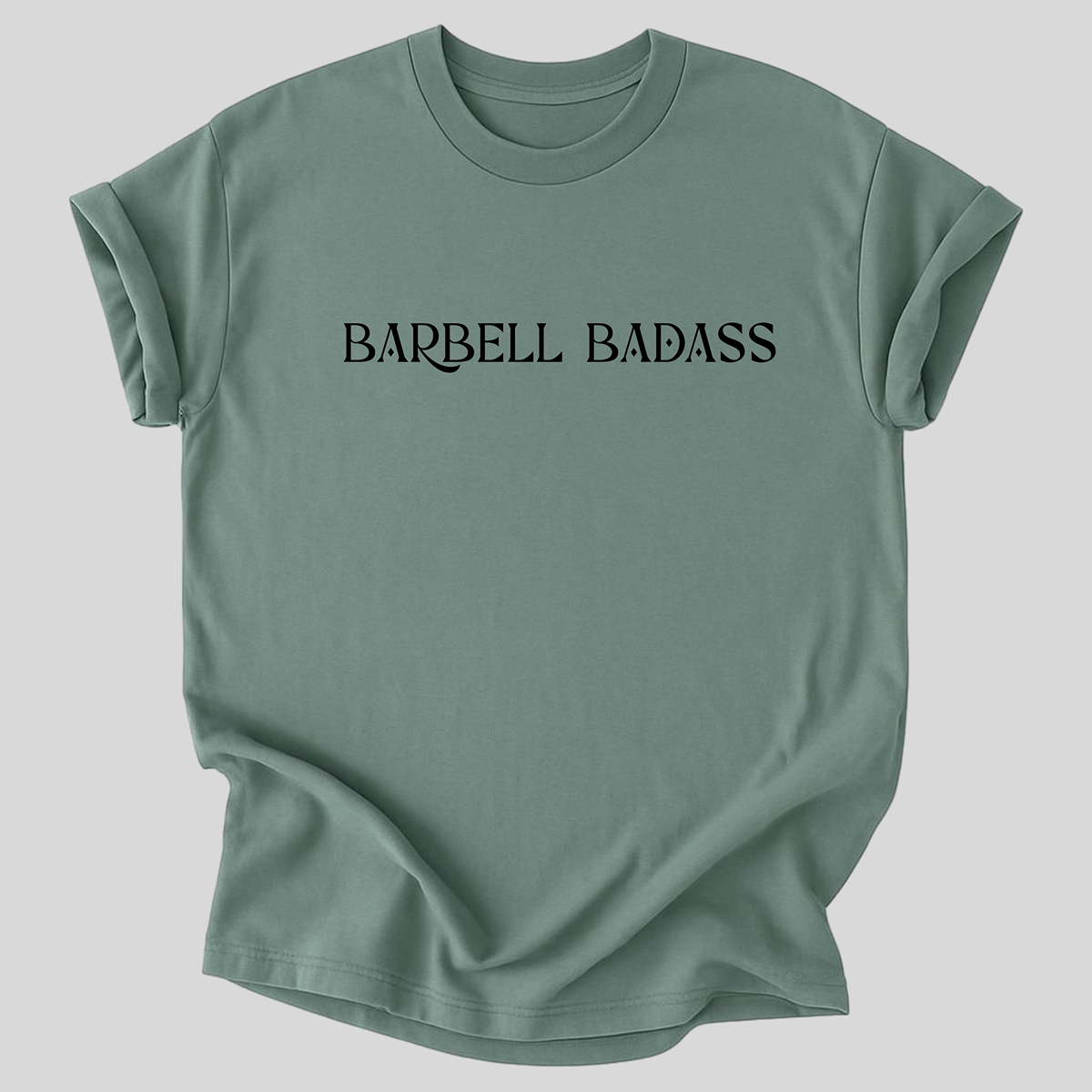 Barbell Badass Premium Cotton T- Shirt
