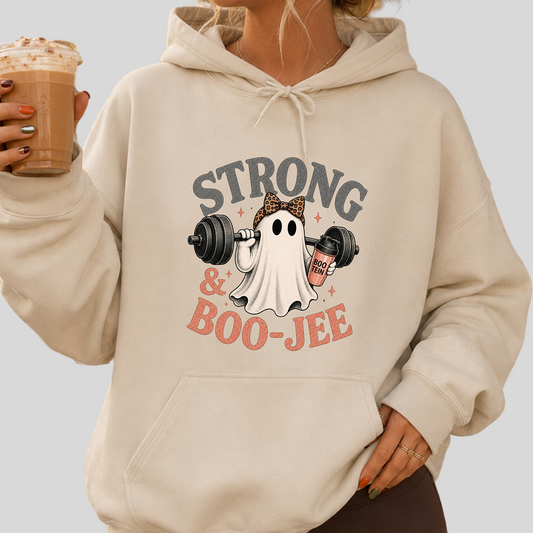 Strong & Boo-Jee Cozy Hoodie