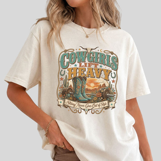 Strong Cowgirl Premium Tee
