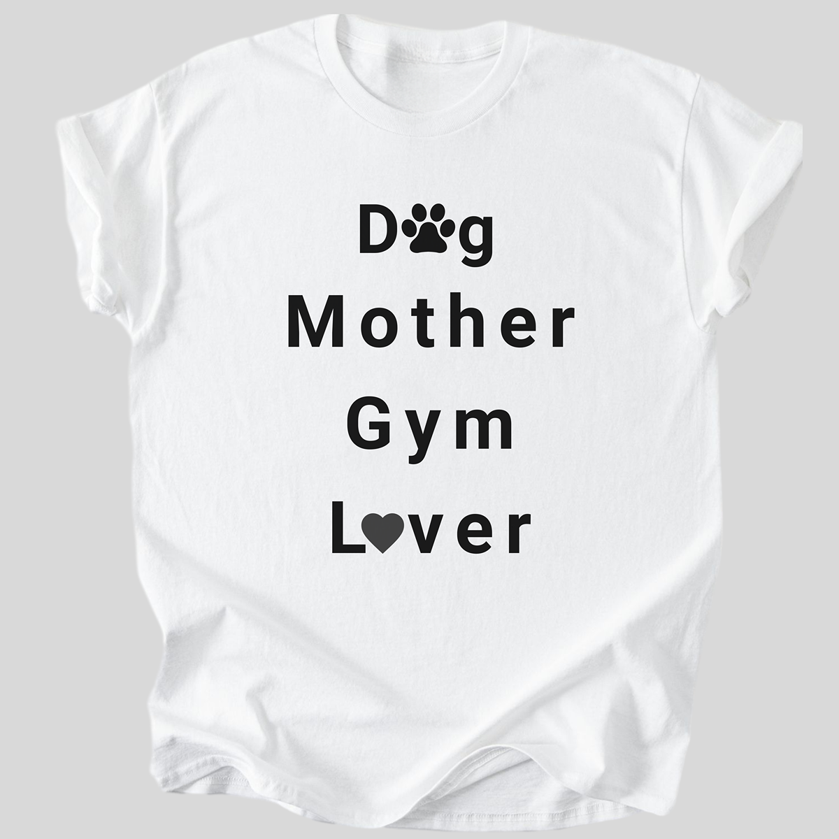 Dog Mother Gym Lover Premium Tee