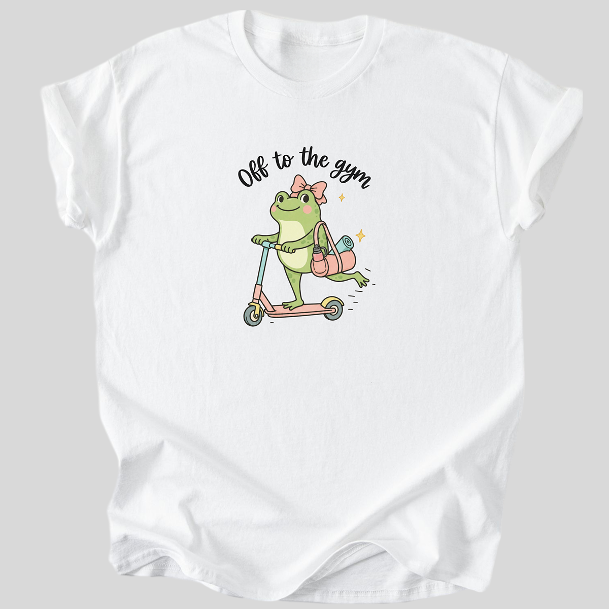 Frog Off to the Gym Premium Tee