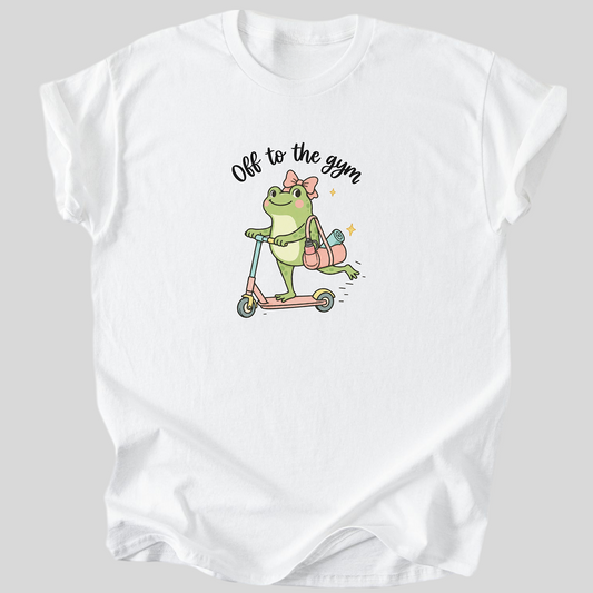 Frog Off to the Gym Premium Tee