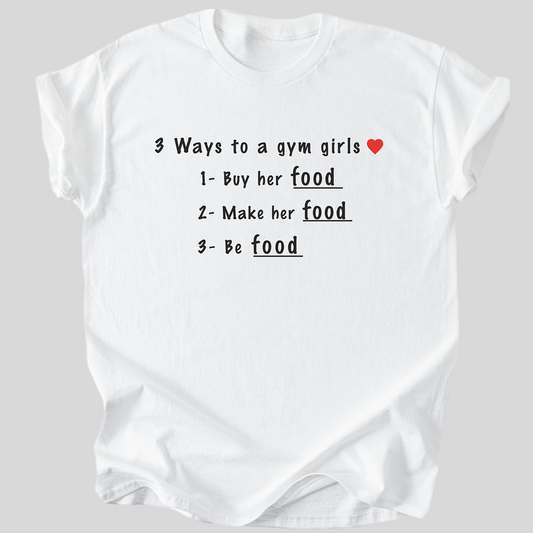 Gym Girl Heart Premium Tee