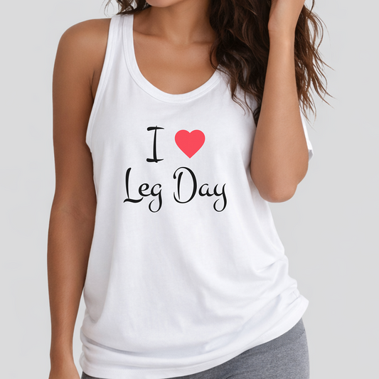 Love Leg Day Tank