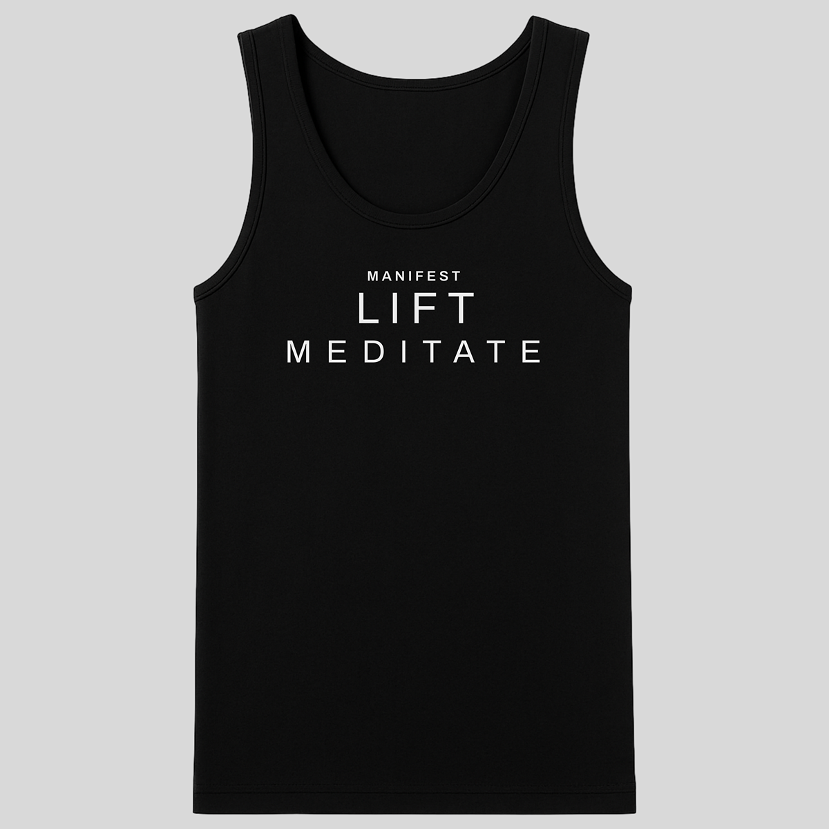Manifest Lift Meditate Premium Organic Cotton Tank