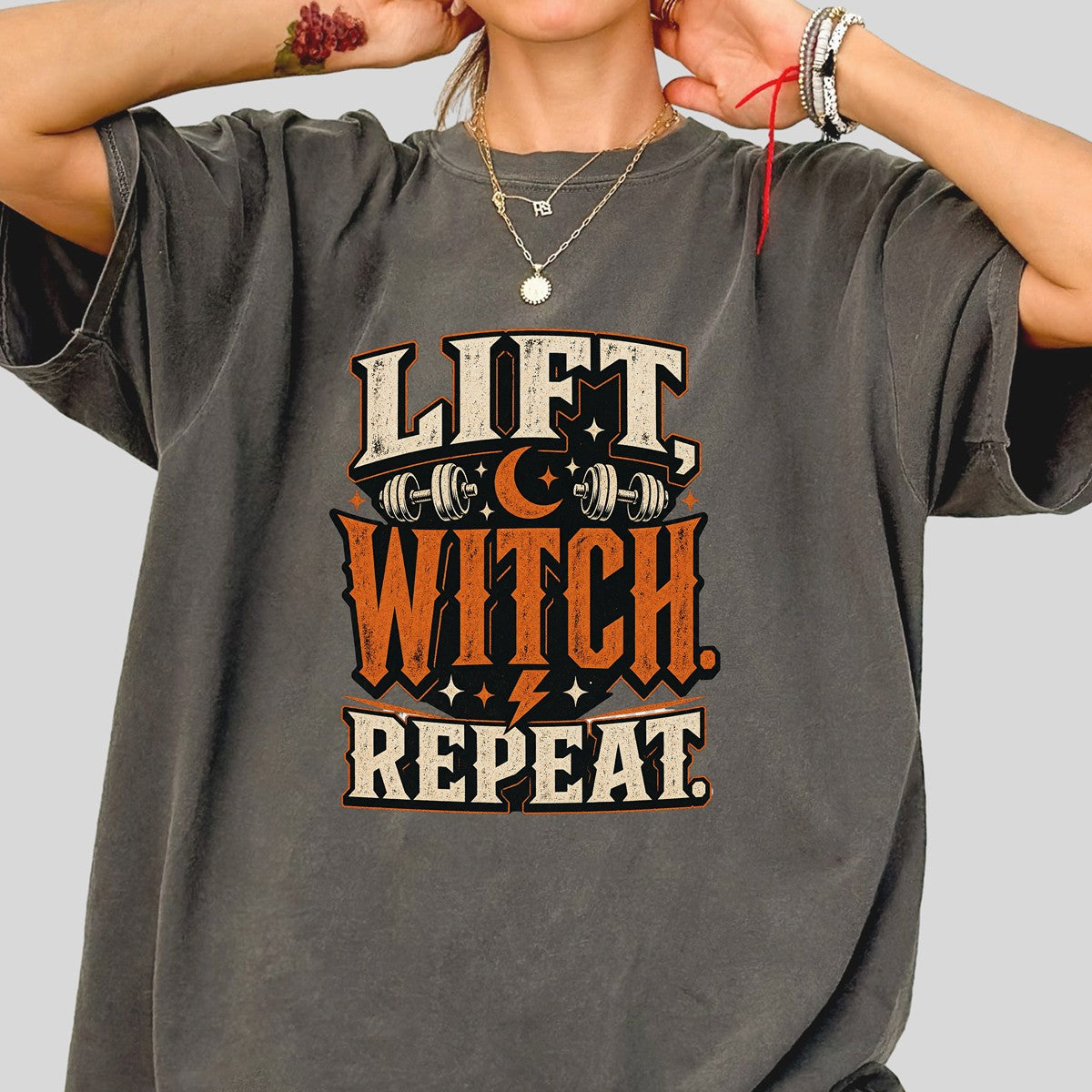 Lift. Witch. Repeat. Premium Tee