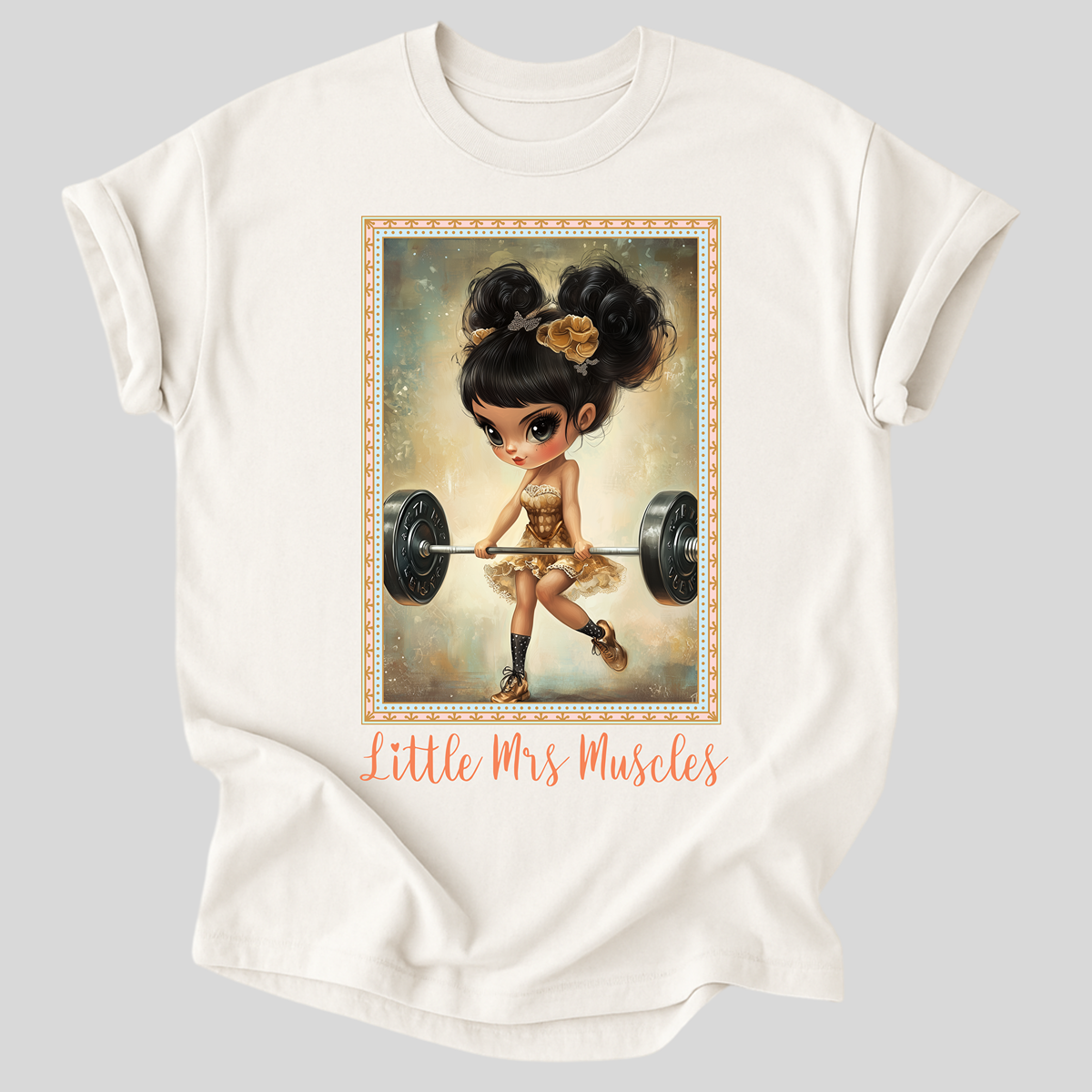 Little Mrs Muscles Premium Tee