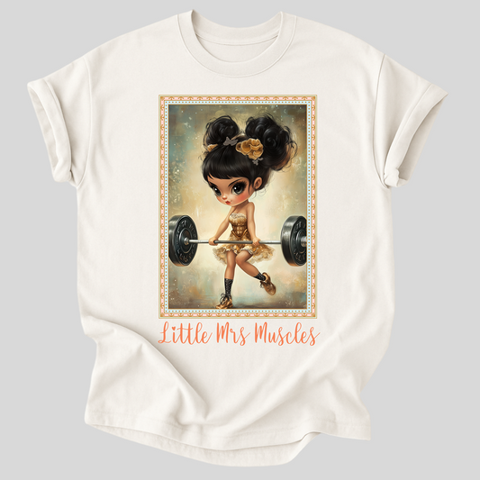 Little Mrs Muscles Premium Tee