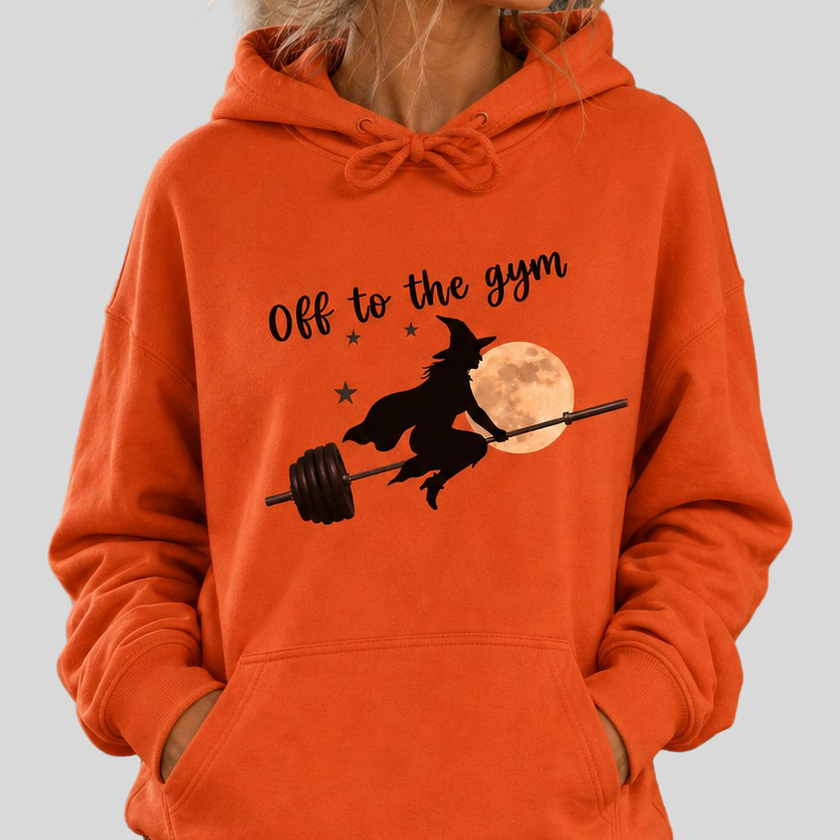 Off To The Gym Cozy Hoodie