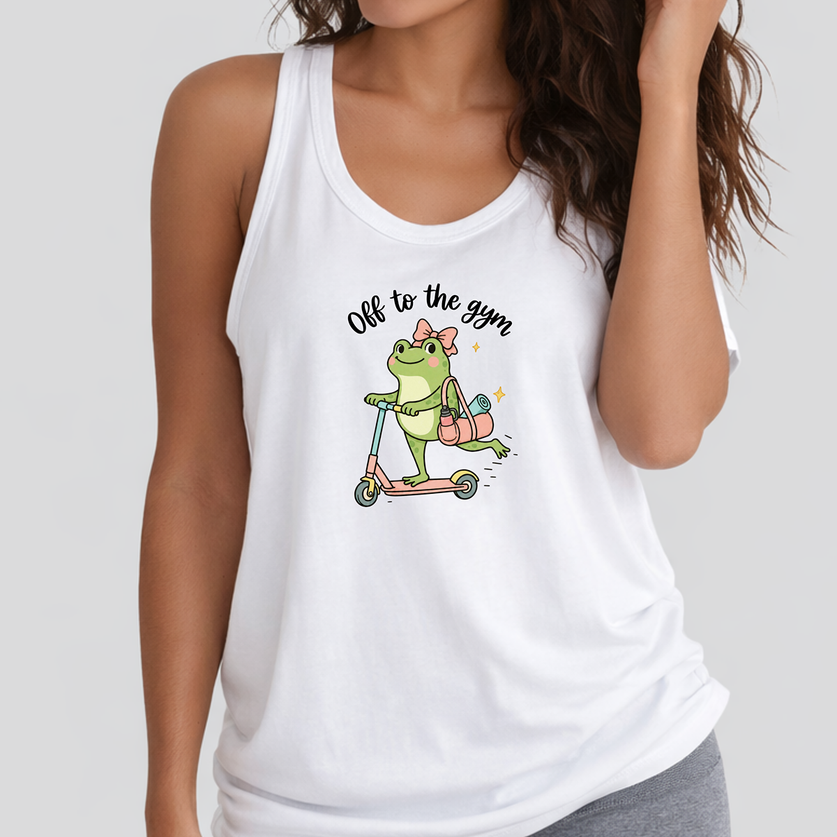 Frog Off To The Gym Tank