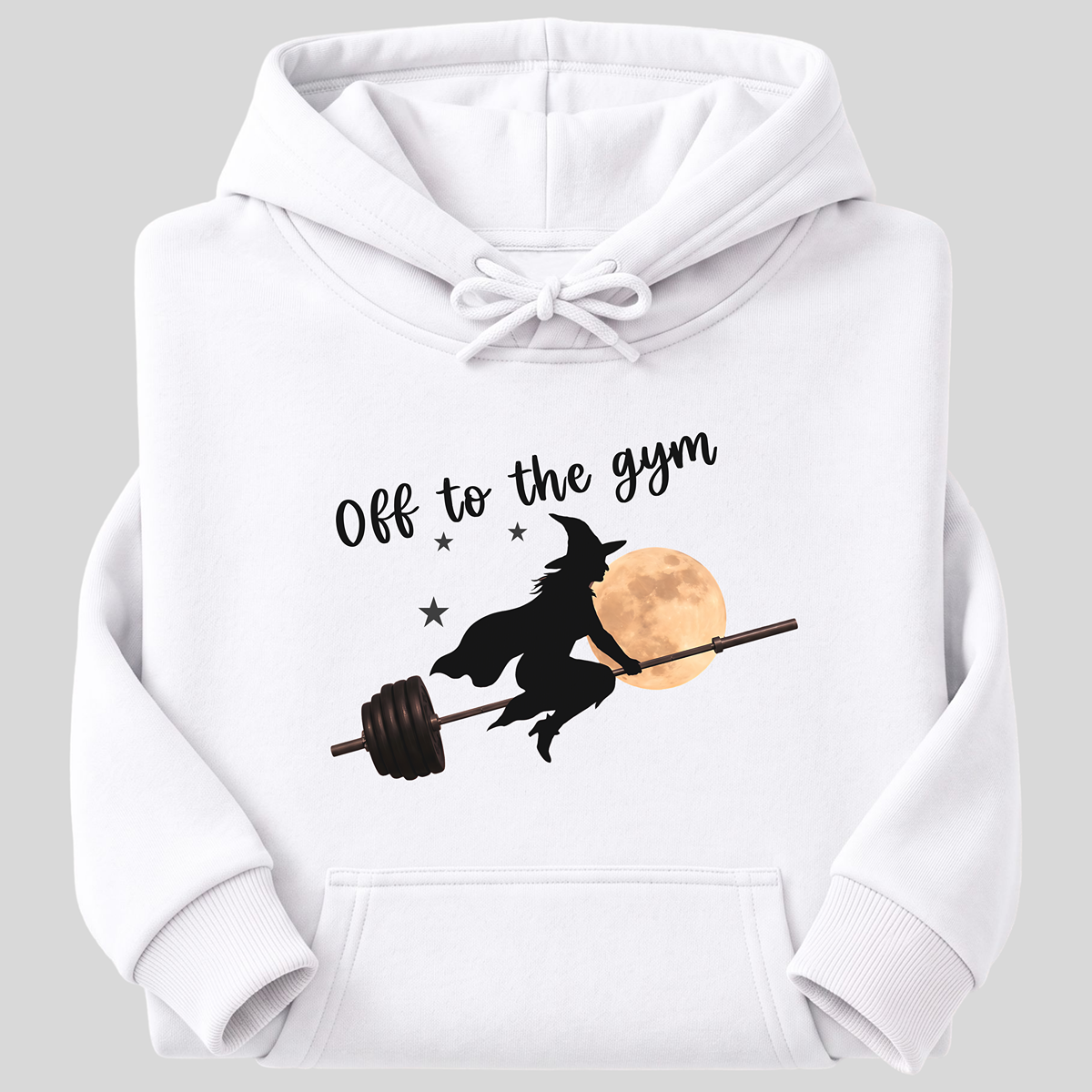 Off To The Gym Cozy Hoodie