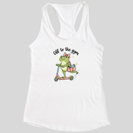 Frog Off To The Gym Tank