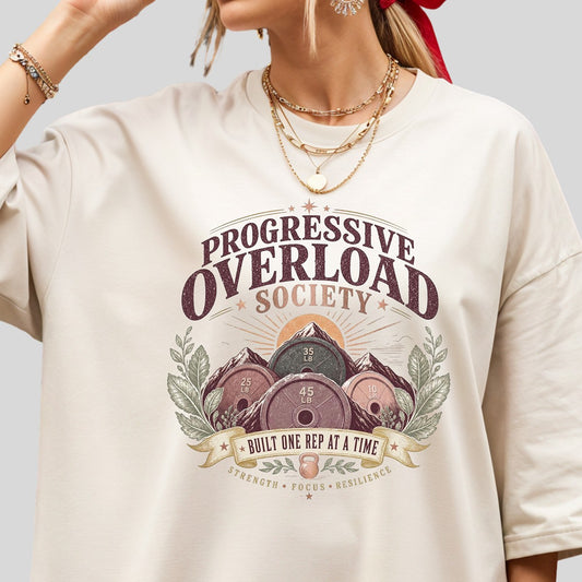 Progressive Overload Society Premium Tee