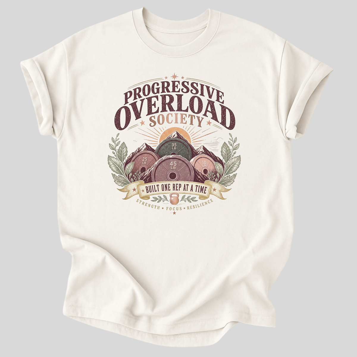 Progressive Overload Society Premium Tee
