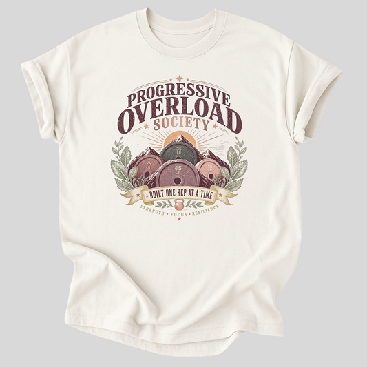 Progressive Overload Society Premium Tee