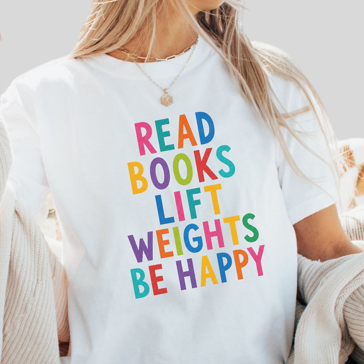 Read Books Be Happy Premium Tee