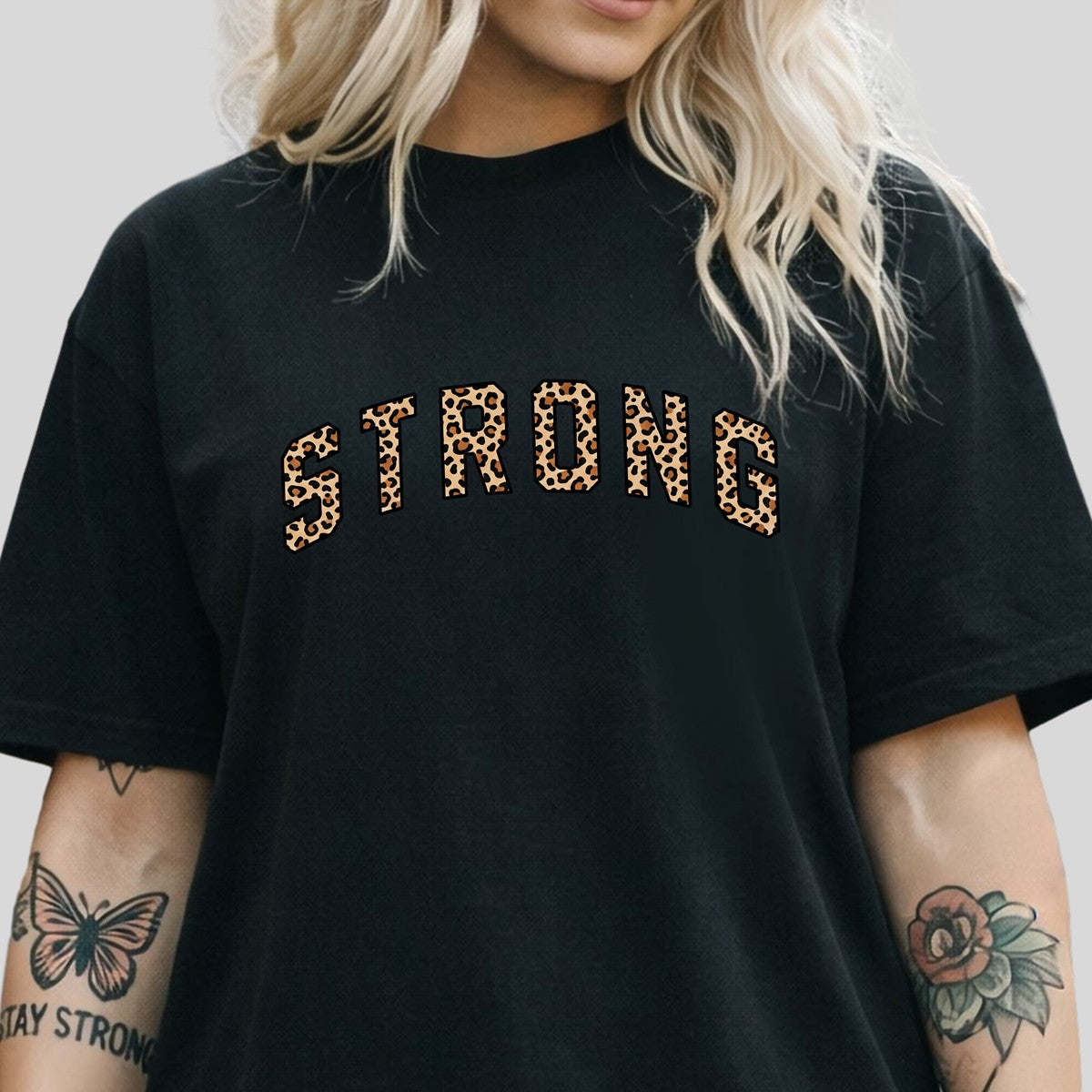 Strong Leopard Premium Tee