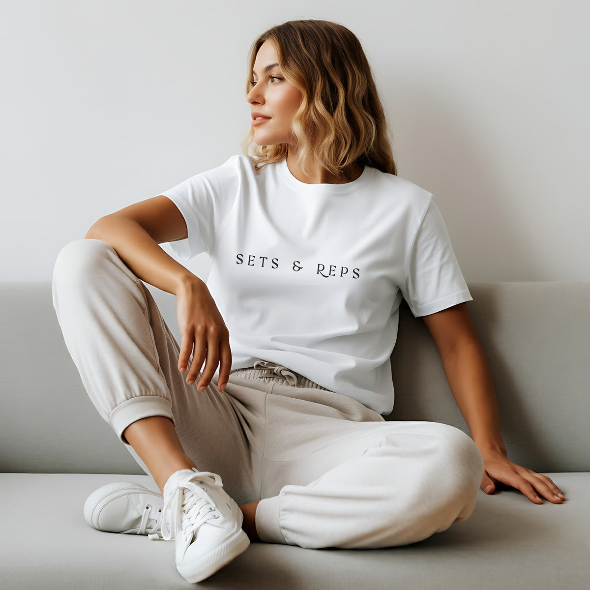 Sets and Reps Premium Cotton T-Shirt
