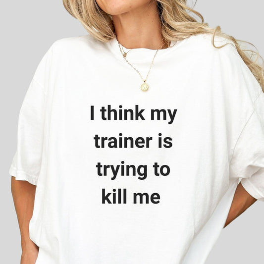 Trainer Kill Me Premium Tee